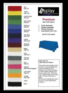 color swatches